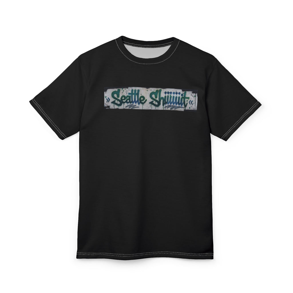 Seattle Shhh… Graffiti Chest Tee