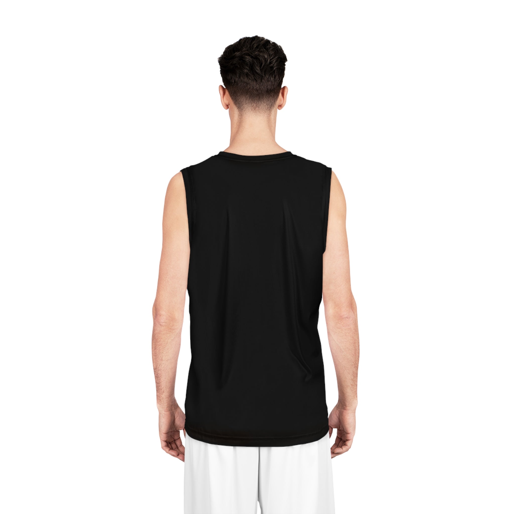 Space Needle Bling Basketball Jersey — Rhinestone Chain Graphic