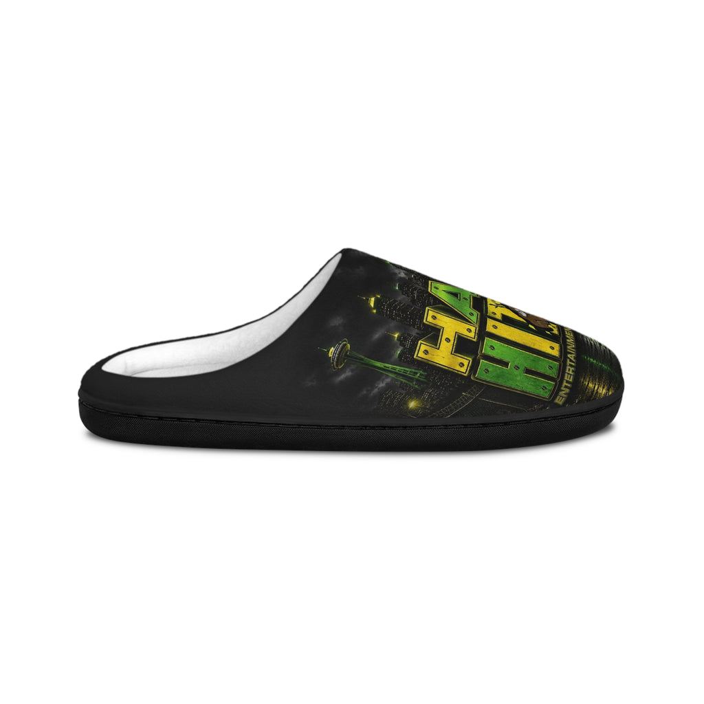 Hard Hitter Indoor Slippers — Men's Soft House Shoes