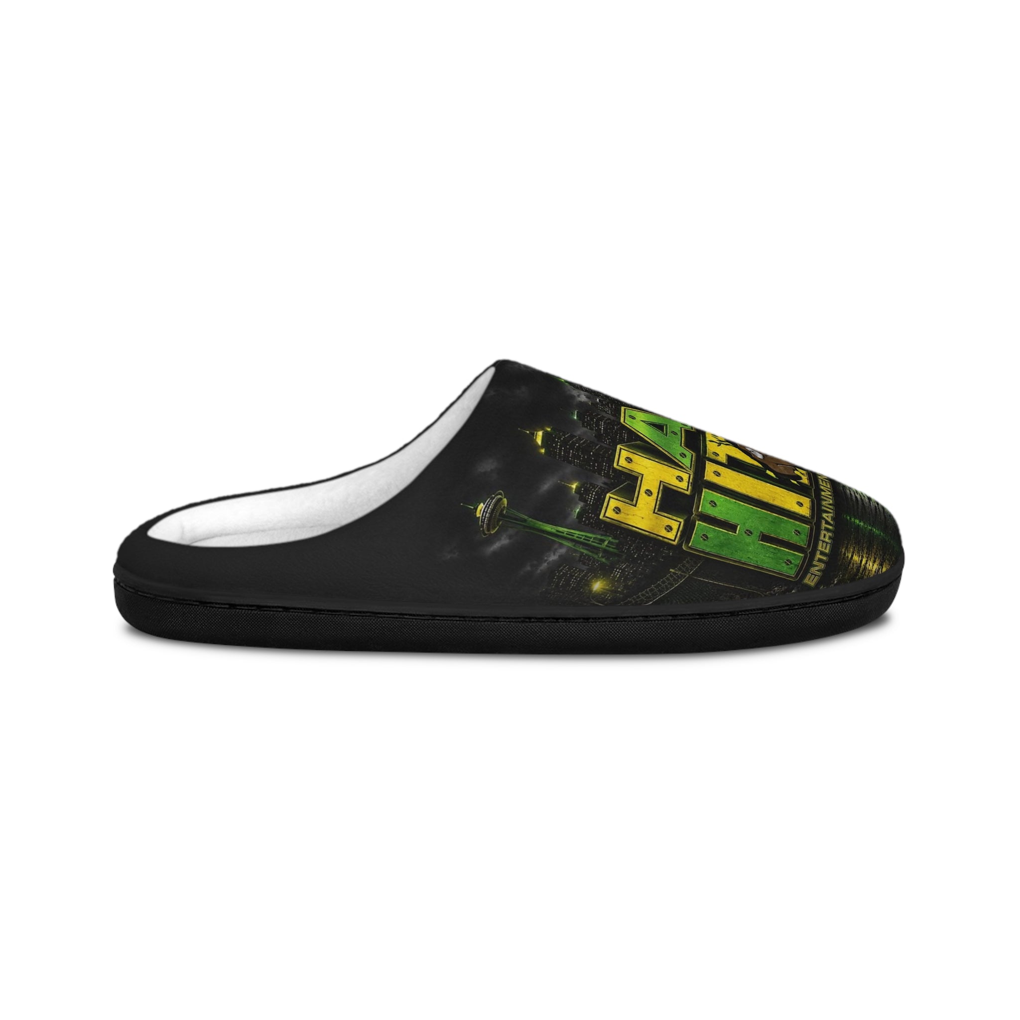 Hard Hitter Indoor Slippers — Men's Soft House Shoes