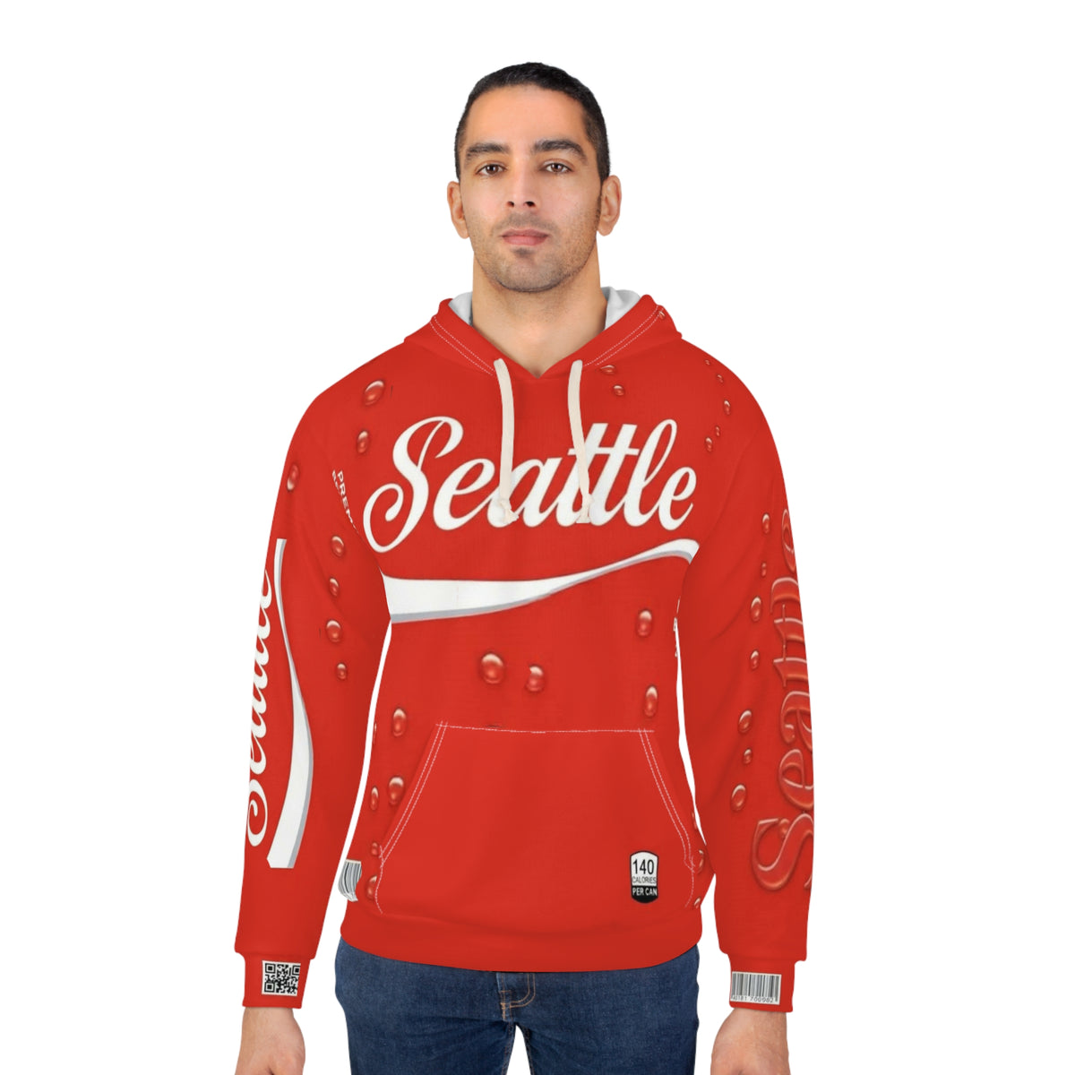 Seattle Soda-Inspired Hoodie — Red Bubble Graphic Pullover