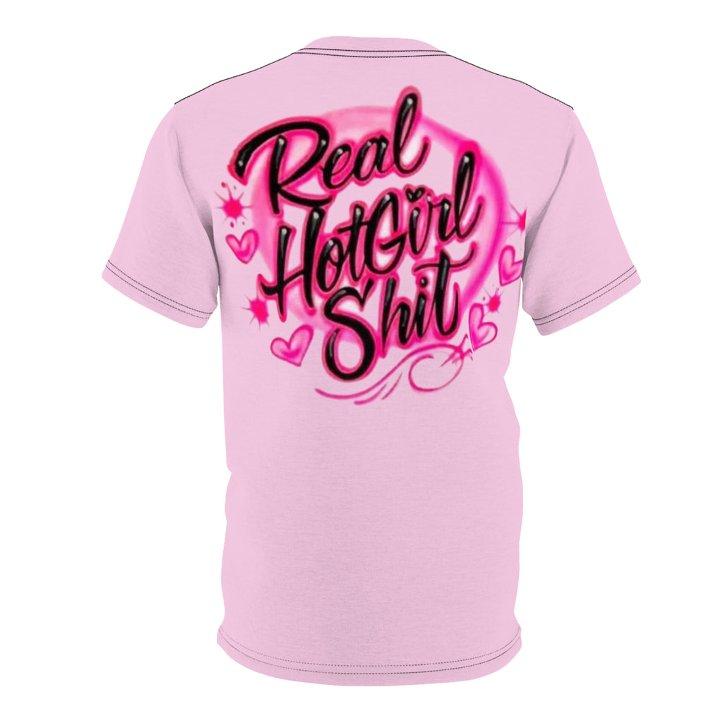 Spring Break 2025 Tee — Pink Hibiscus Airbrush Graphic