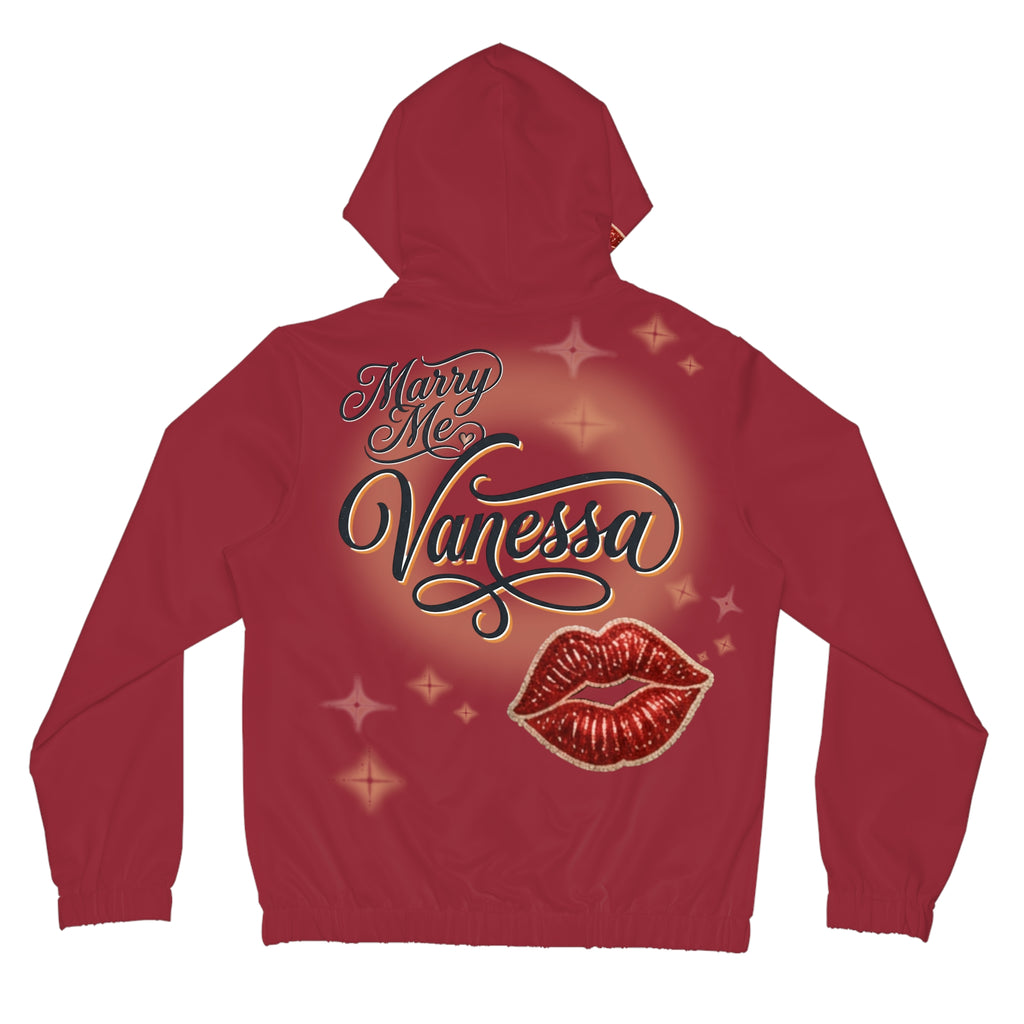 Vanessa 'Marry Me' Personalized Zip Hoodie