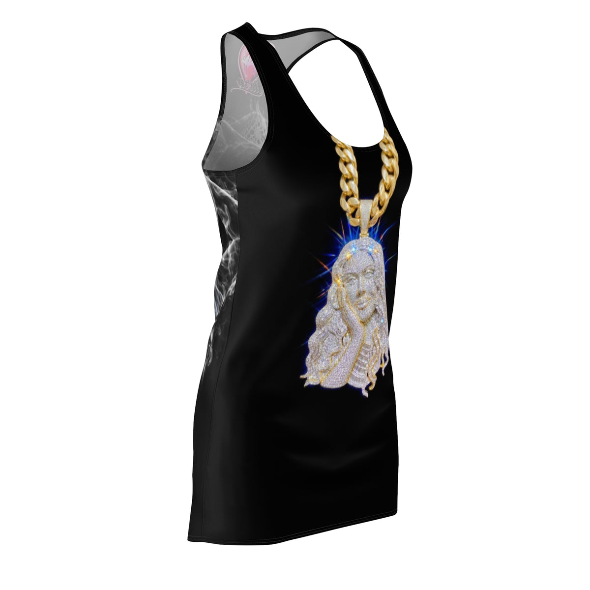 Women's Cut & Sew Racerback Dress (AOP)