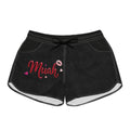 Muah Kiss Graphic Women's Casual Shorts — Cute Valentine Lounge Shorts