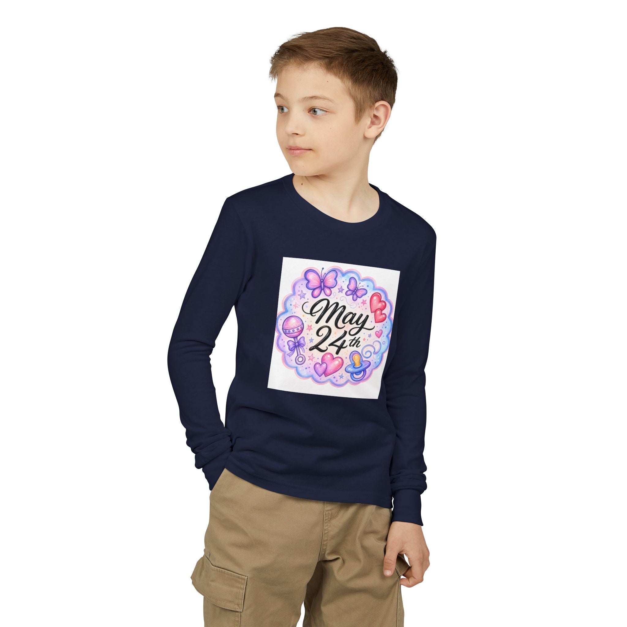 Youth Jersey Long Sleeve Tee