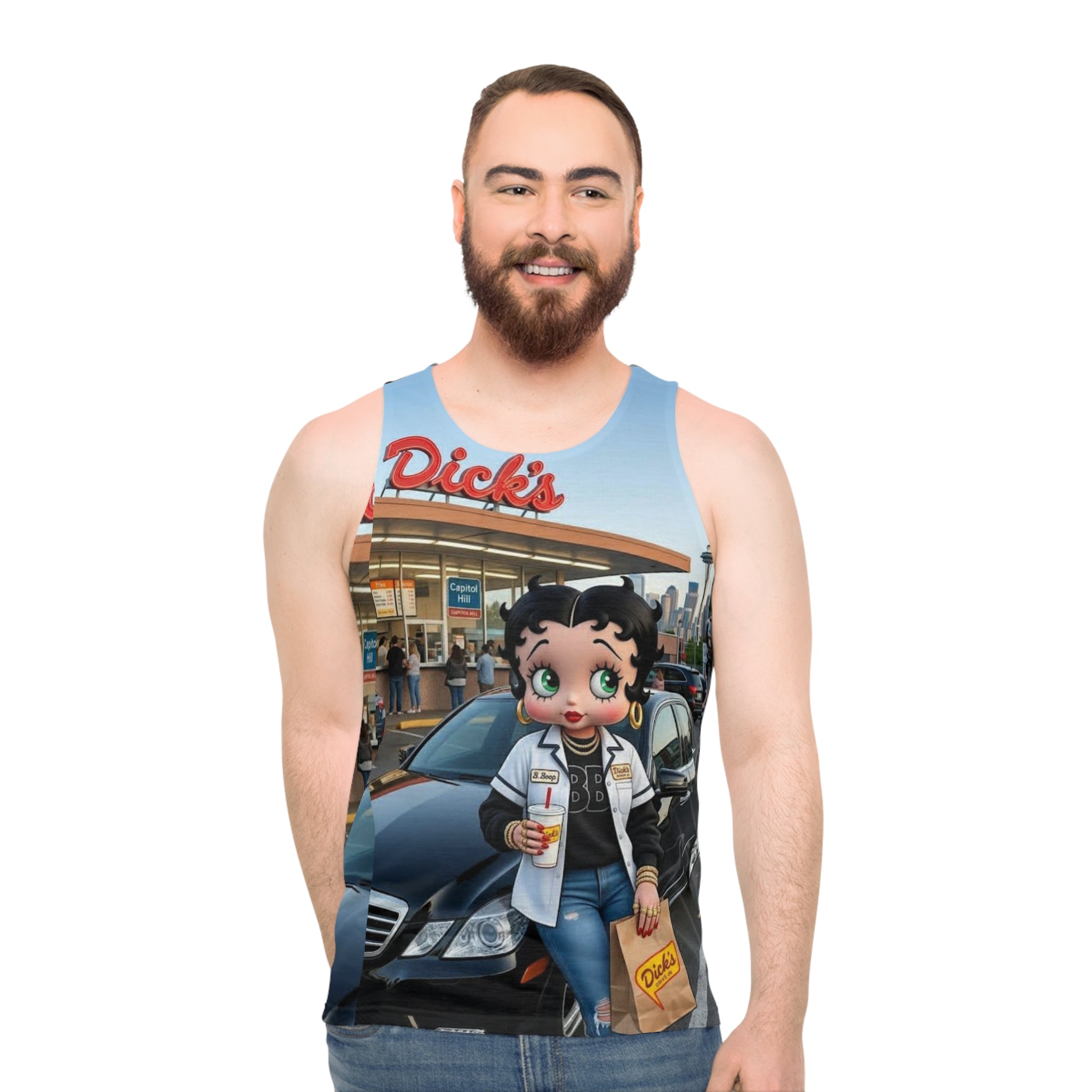 Betty Boop Dick's Drive-In Tank Top