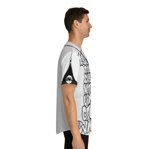 Alphabet Graffiti Baseball Jersey