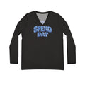 'Spend Day' Women's V-Neck Long Sleeve ShirT