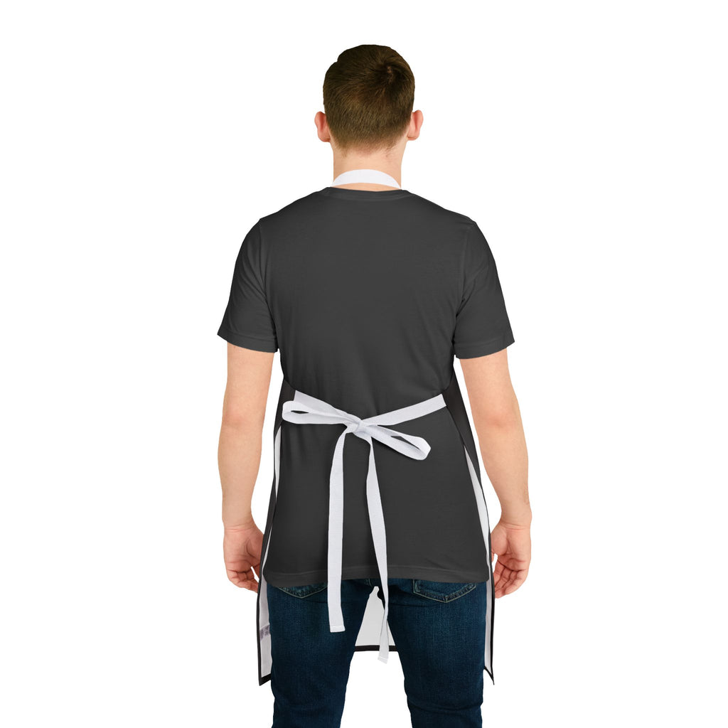 Apron — Gold Chain Medallion & GHS Shield Graphic Apron