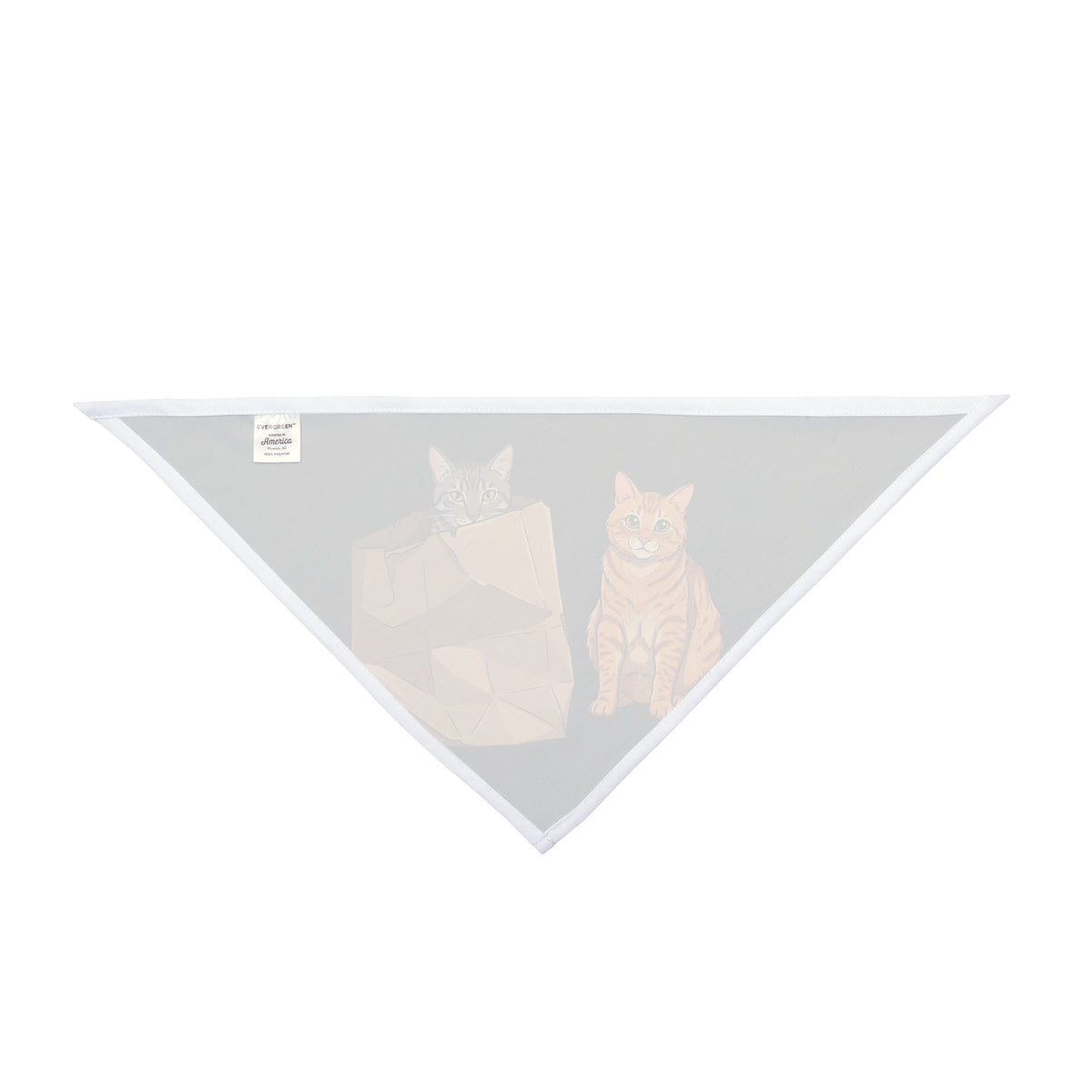 Cat Buddies Pet Bandana — Cute Cats in a Paper Bag Dog & Cat Bandana