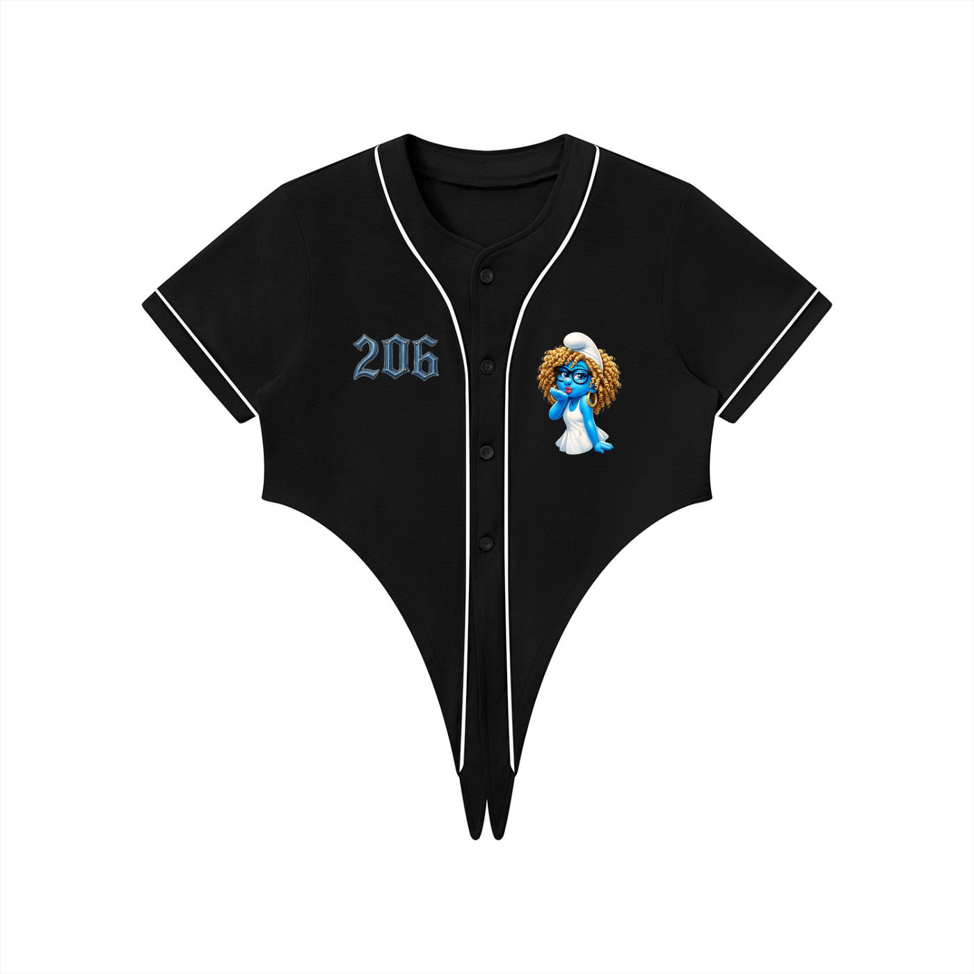 Women's Piping Baseball Jersey