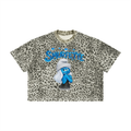Unisex Leopard Print Boxy T-Shirt